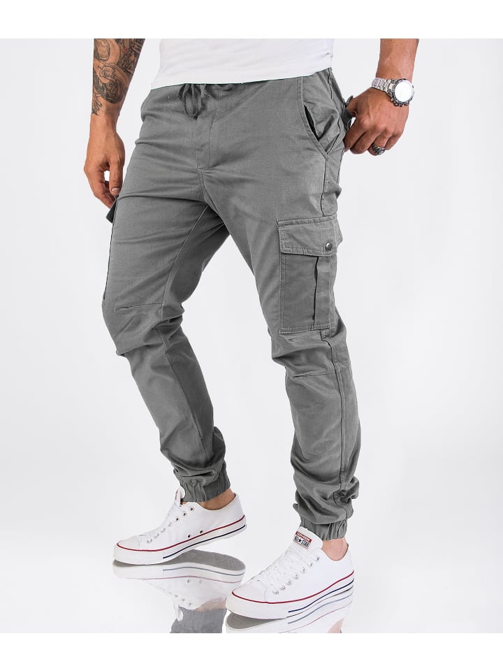 Rock Creek Cargohose in Grau günstig kaufen