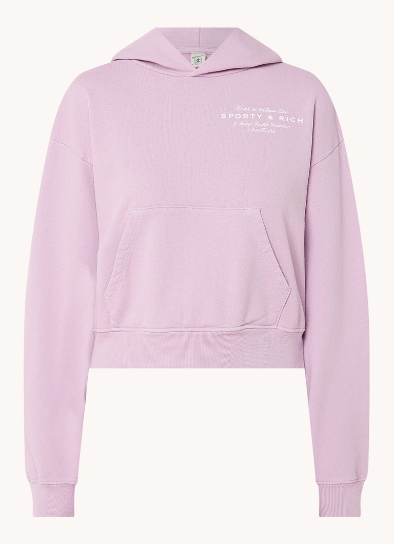 Sporty & Rich Health Initiative Logo-Hoodie mit Kapuze