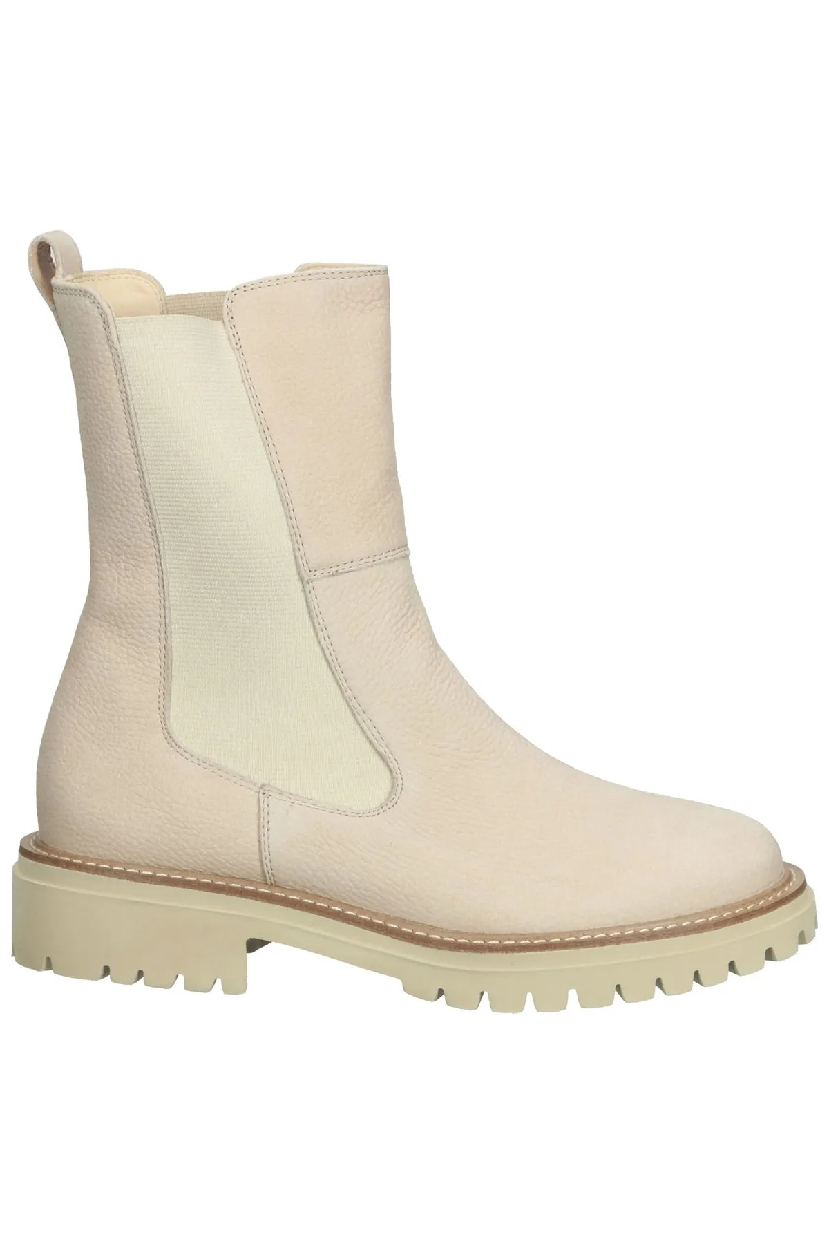 Paul Green  Stiefelette - Beige - Blockabsatz