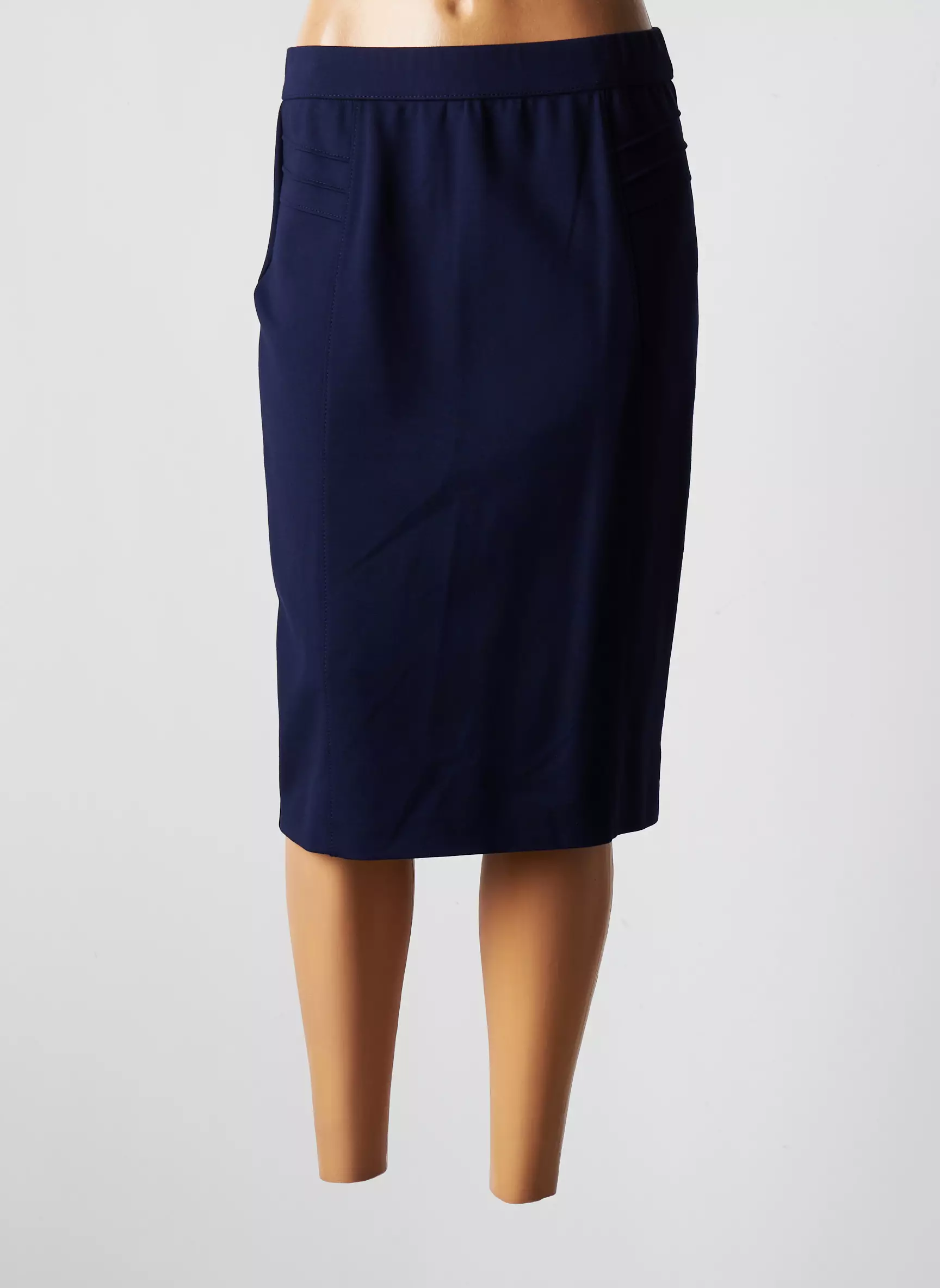 Sommermann Jupes Mi Longues Femme couleur bleu