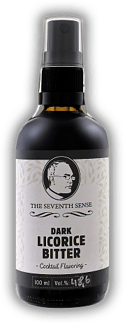 The Seventh Sense Dark Licorice Bitter The Seventh Sense Dark Licorice Bitter  0,1	 Liter - Vol 47,5%