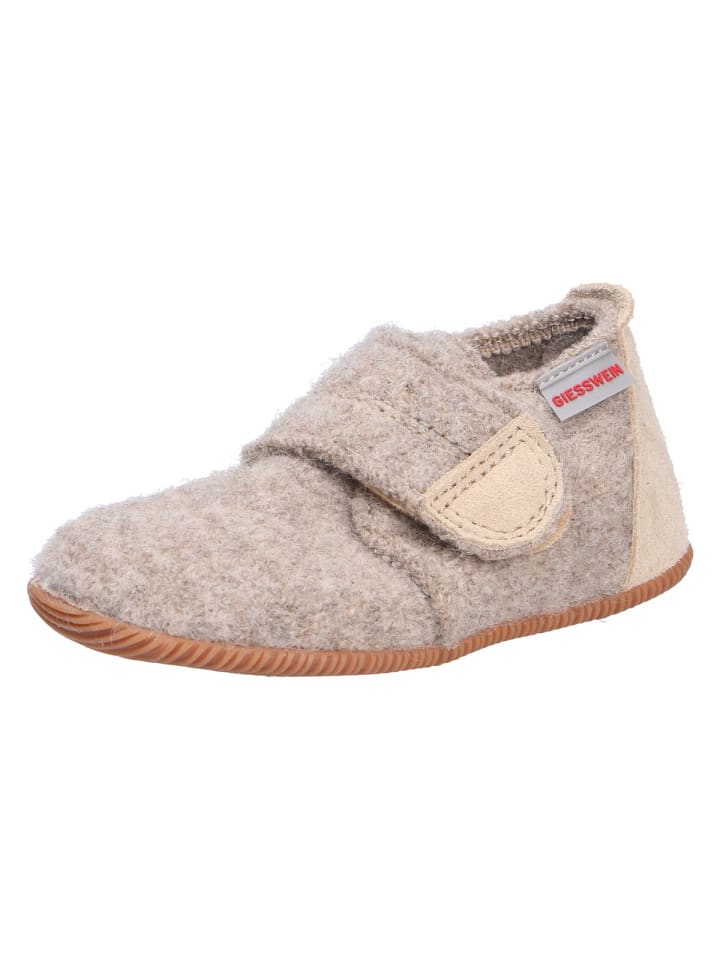 Giesswein Hausschuhe in beige günstig kaufen