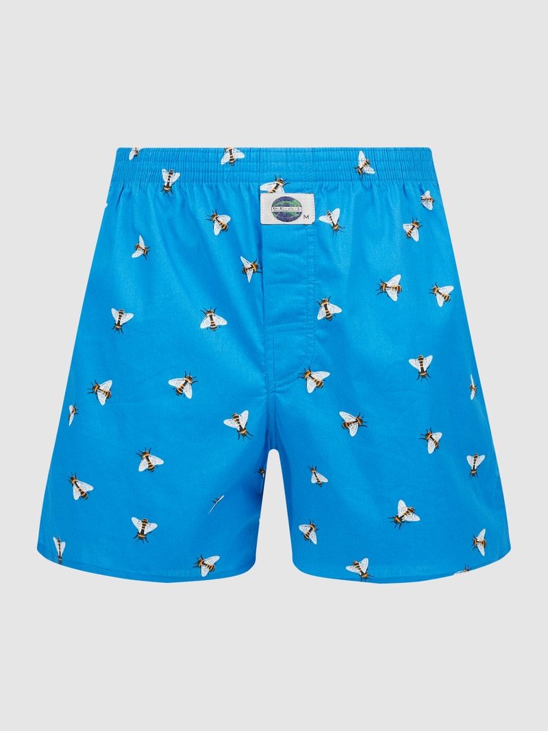 Boxershorts aus Baumwolle in royalblau