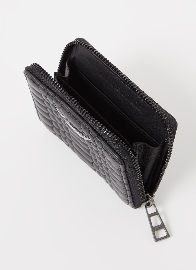 Portofel Zadig&Voltaire Mini Mat matlasat din piele de miel