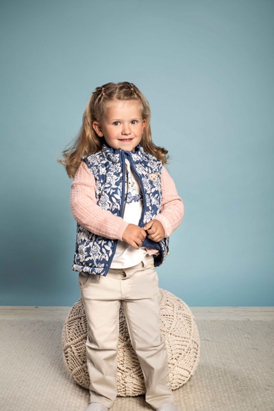 Hose, beige für Mädchen