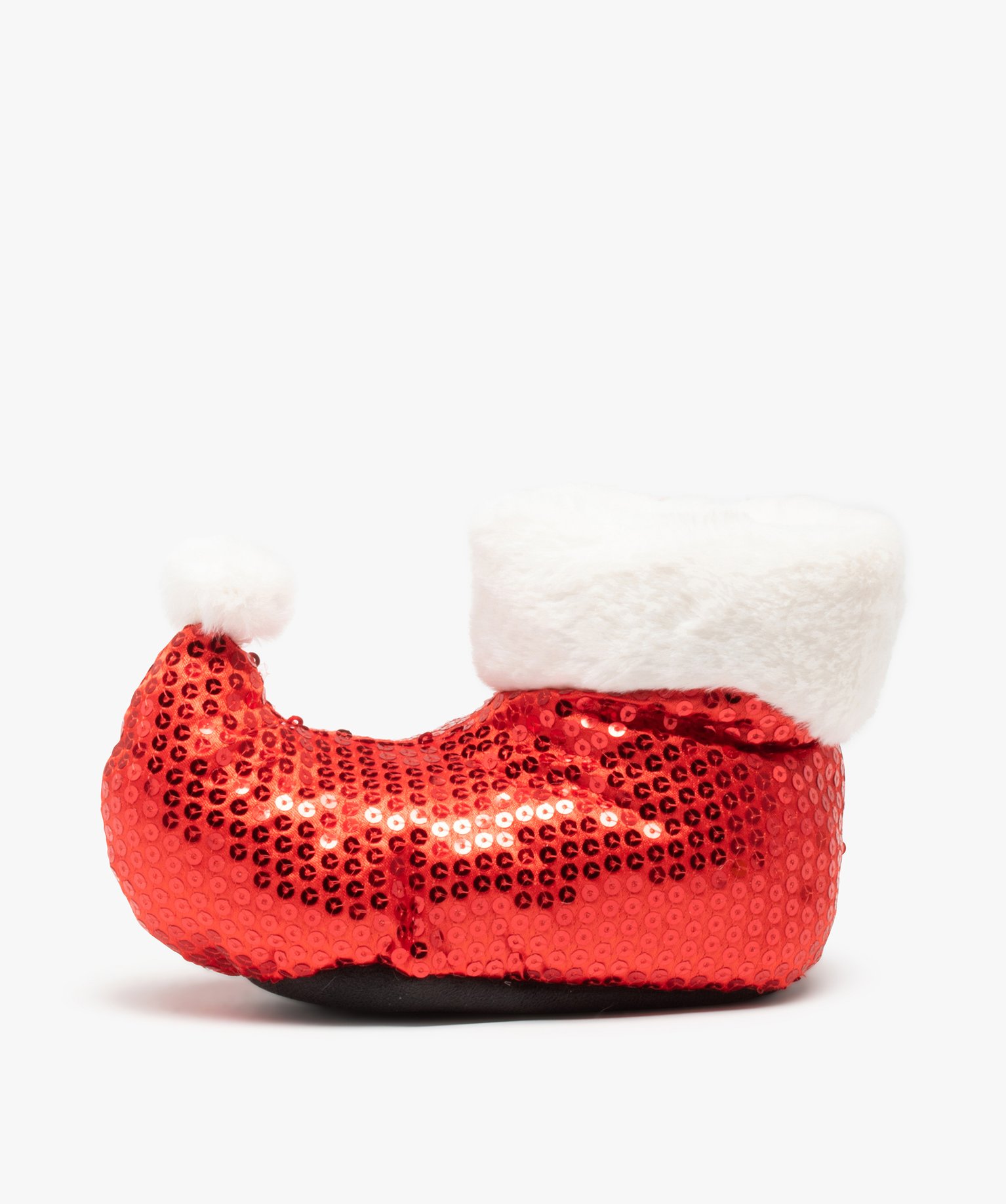 Chaussons fille en volume Père Nol - Minnie rouge | GEMO