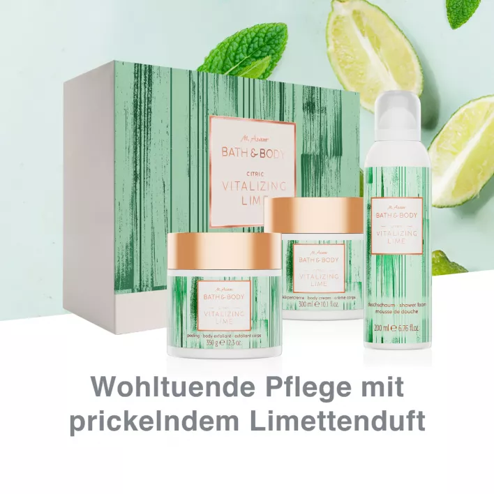 BATH & BODY VITALIZING LIME Geschenkset