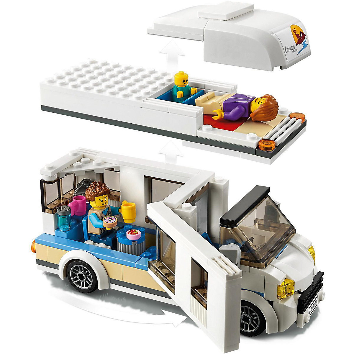 LEGO® City 60283 Ferien-Wohnmobil