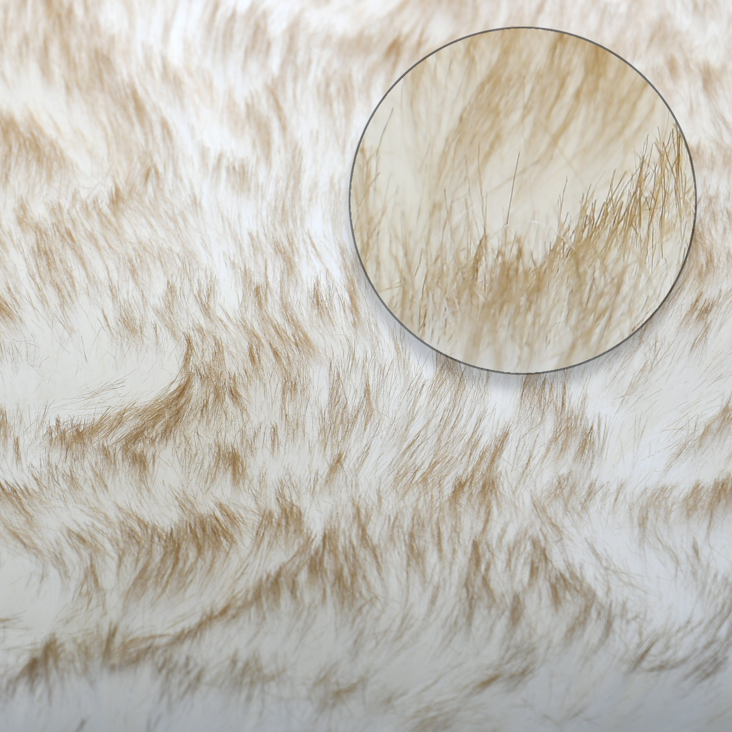 Fellteppich LISA, spirella, Lammfell-Optik, Höhe: 45 mm, Vorleger in Longhair Fell-Optik, 50% Polyester 50% Acryl, 90x60 cm