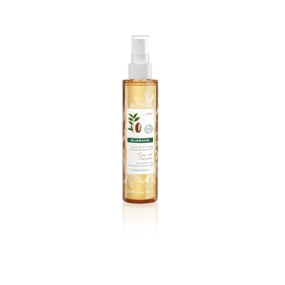 Klorane Cupuaçu Huile riche corps  bio 150ml Huile riche