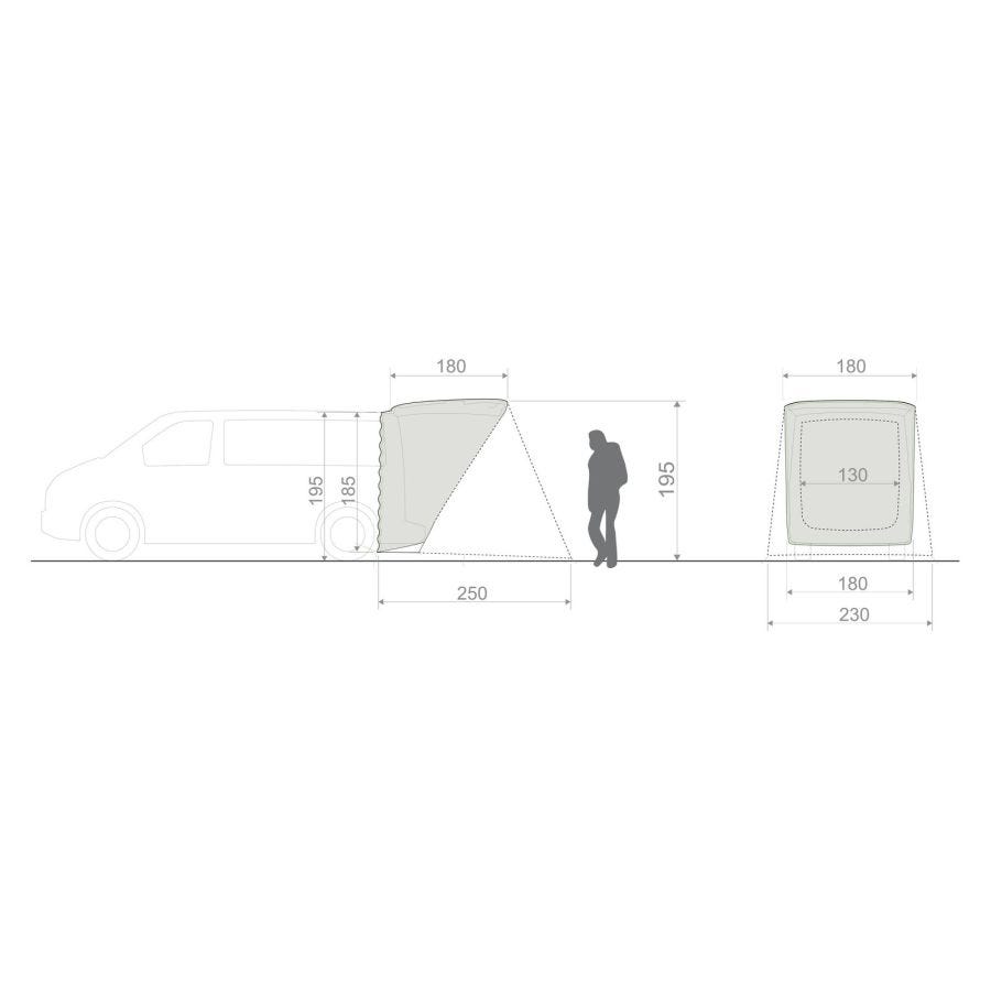 Drive Van Trunk - Autozelt