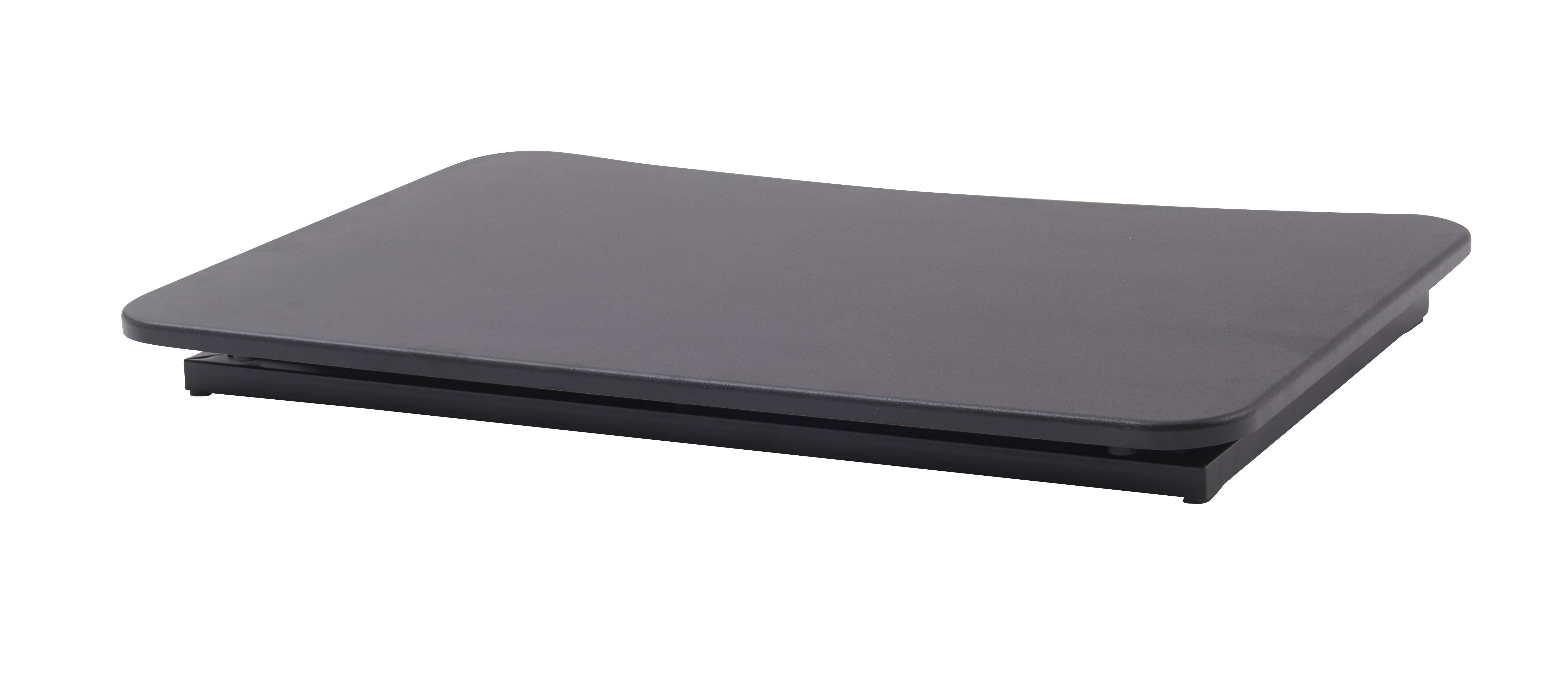 Yulukia Schreibtischaufsatz höhenverstellbarer ergonomischer Sitz- und Stehtischkonverter, X-Frame