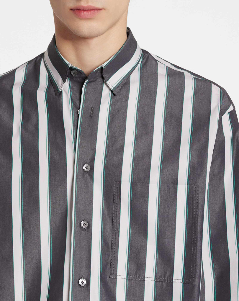 CHEMISE OVERSIZE RAYÉE