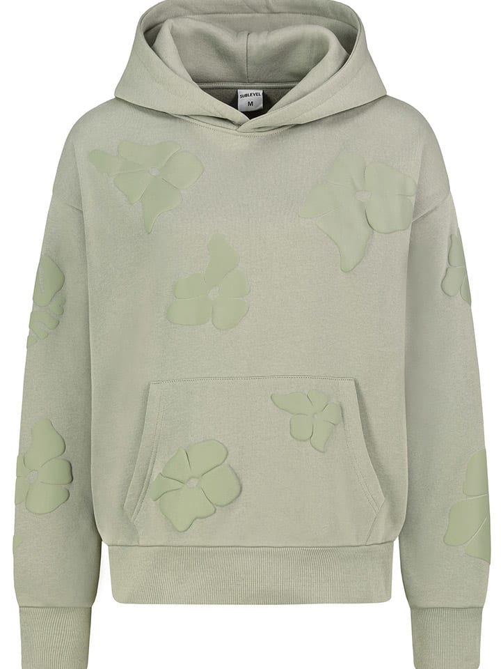 Sublevel Hoodie in Grün günstig kaufen