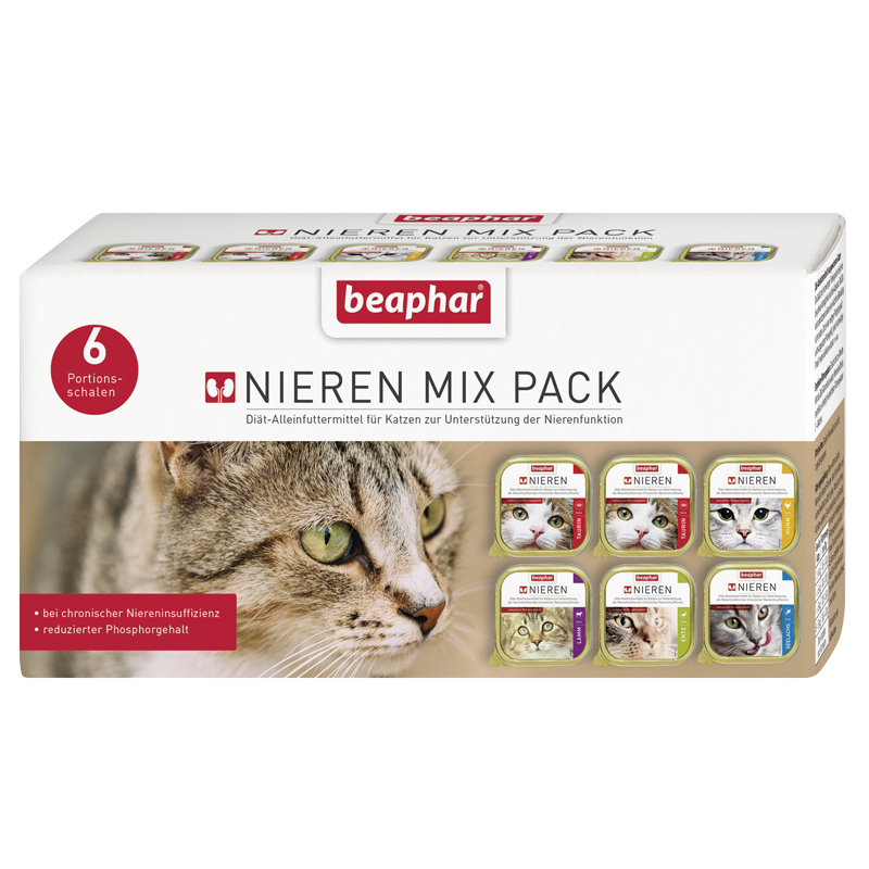 Beaphar Nierendiät Beaphar Nierendiät Mix-Pack 6x100g