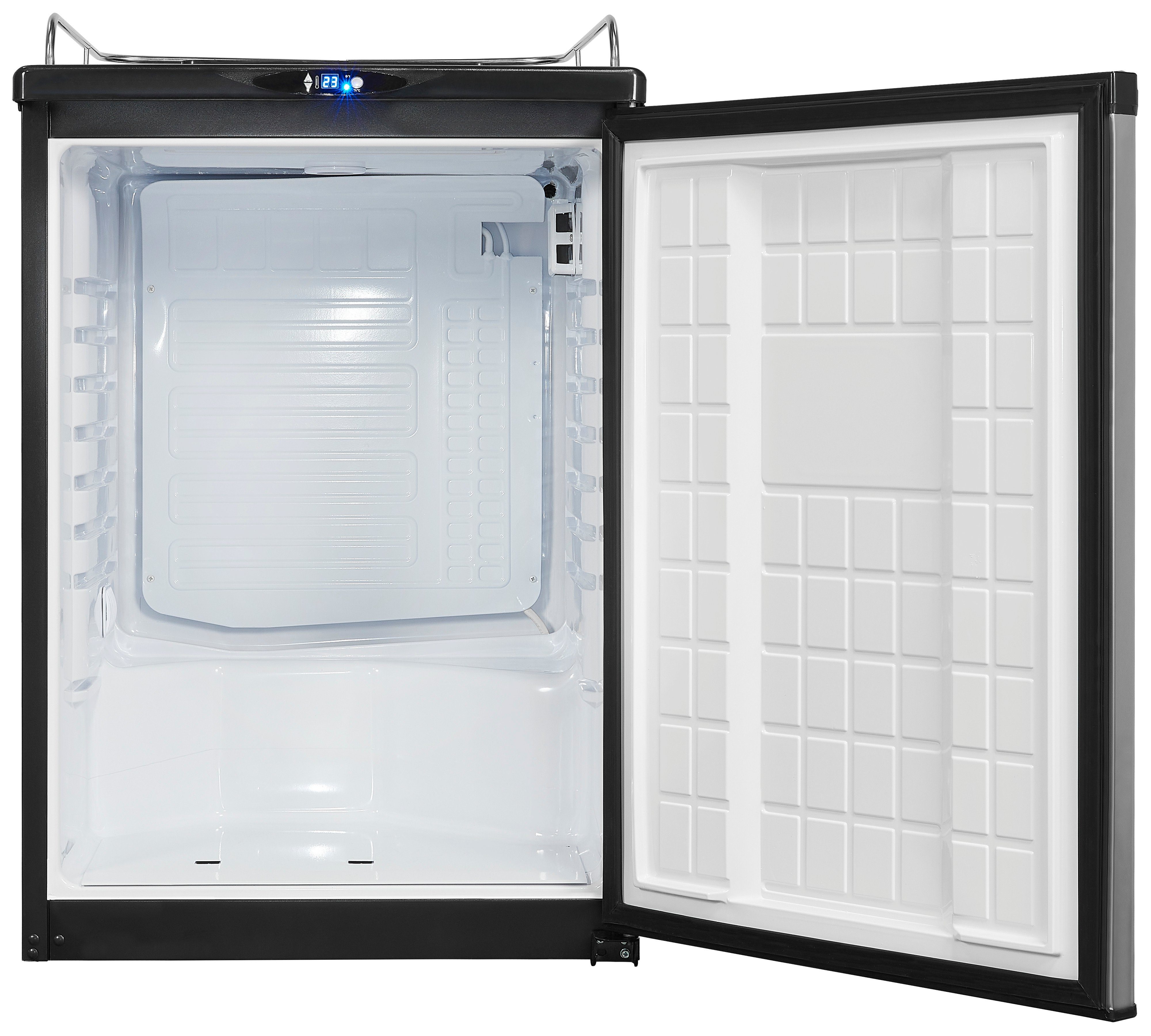 exquisit Getränkekühlschrank BK160-HE-300G, 61.5 cm breit, Bierkühler auch als Getränkekühlschrank nutzbar