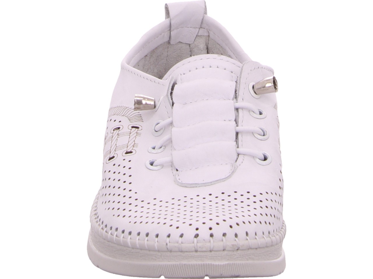 DIVERSE Sportliche Slipper weiss