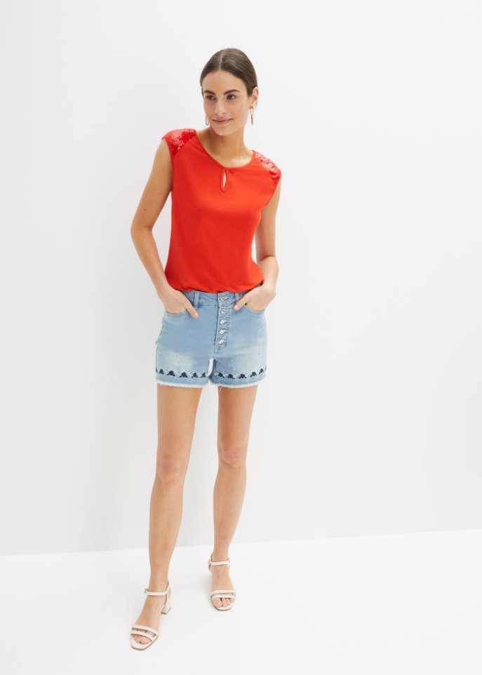 Jeans-Shorts