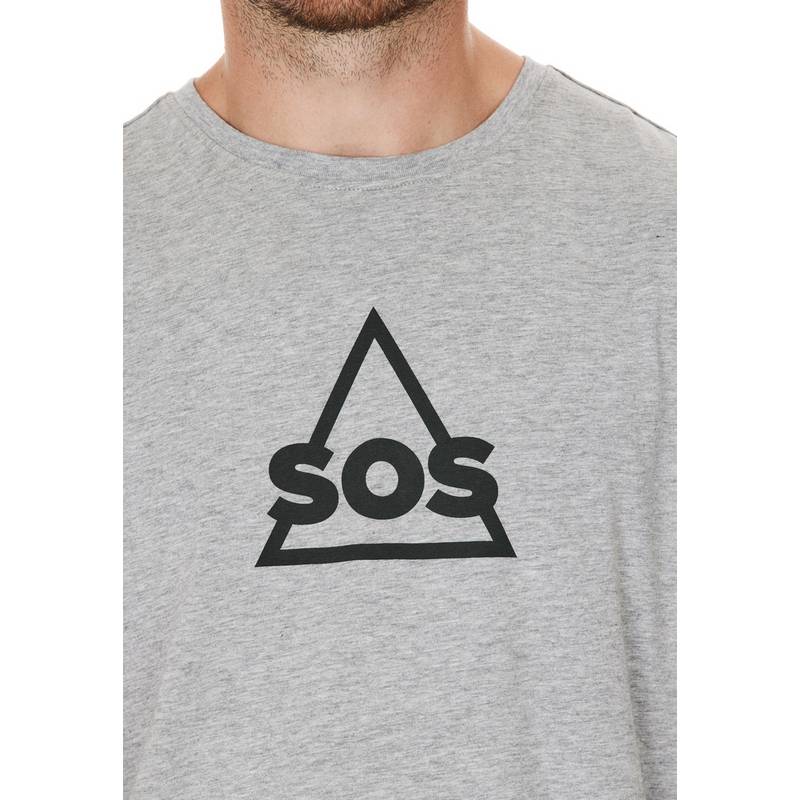 SOS Kvitfjell Printshirt Herren