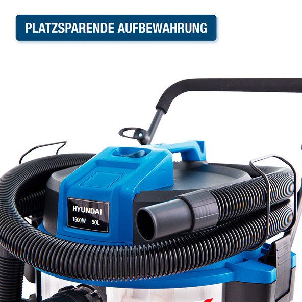 Nass- und Trockensauger VCWD1650E, 1600 W, 50 I