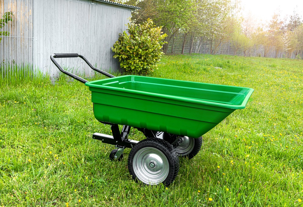 Powertec Garden XXL Gartenwagen ,Handwagen, Bollerwagen, Schubkarre, Transportwagen