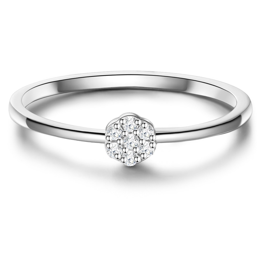 Glanzstücke München Bague en argent Argent sterling Oxyde de zirconium (CZ) en Argent Bague