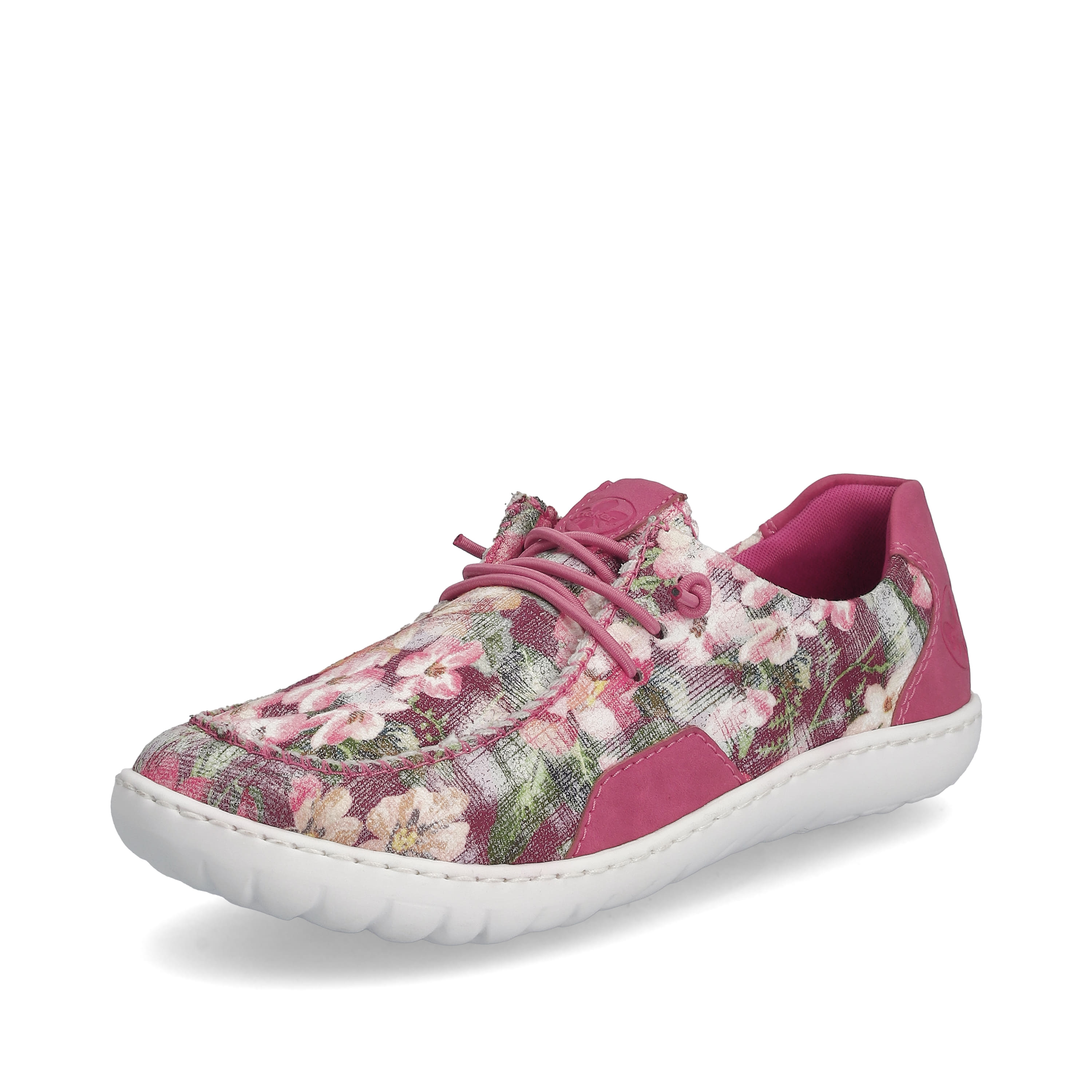 Rieker Damen Slipper magenta-multi