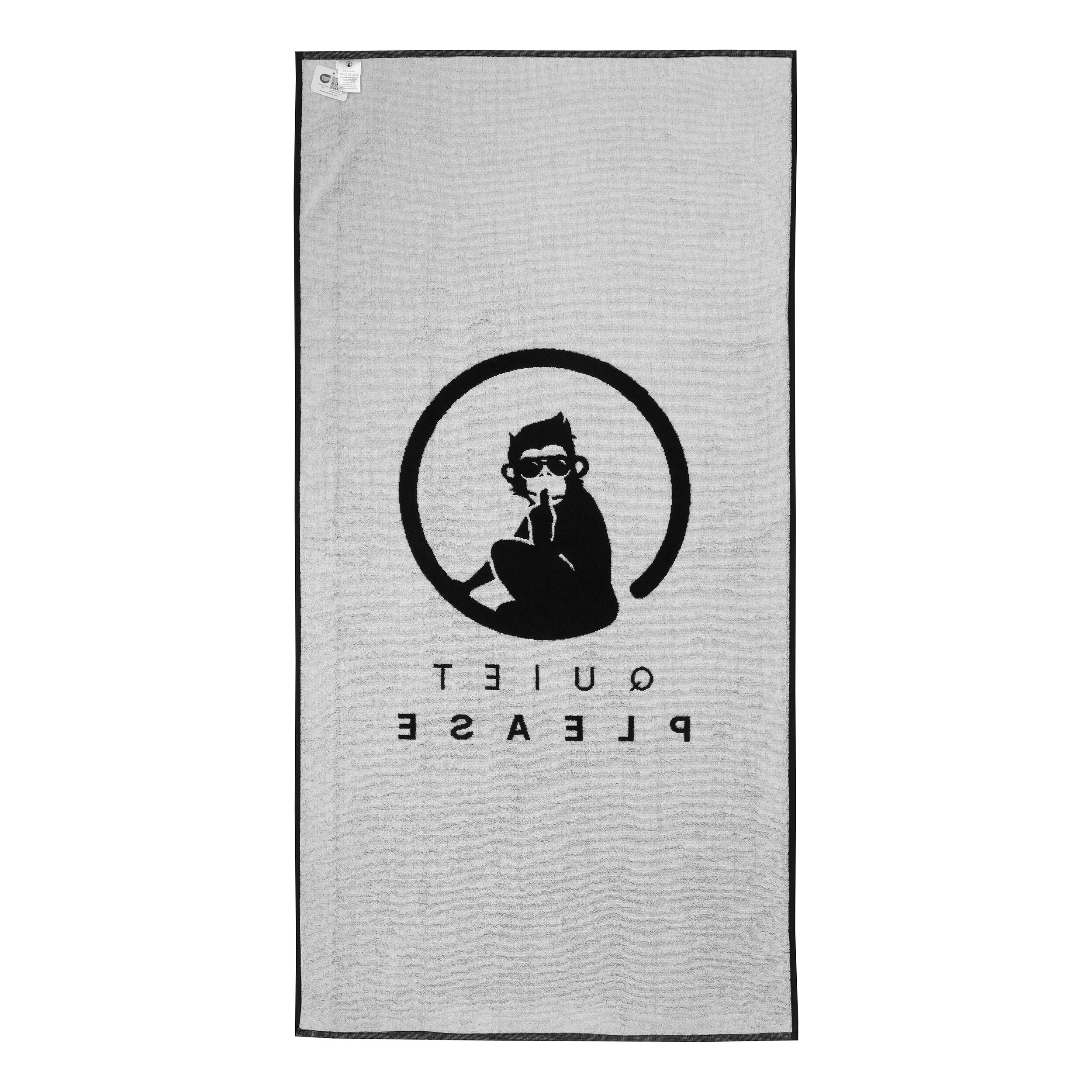 Performance 70x140cm Handtuch - Schwarz