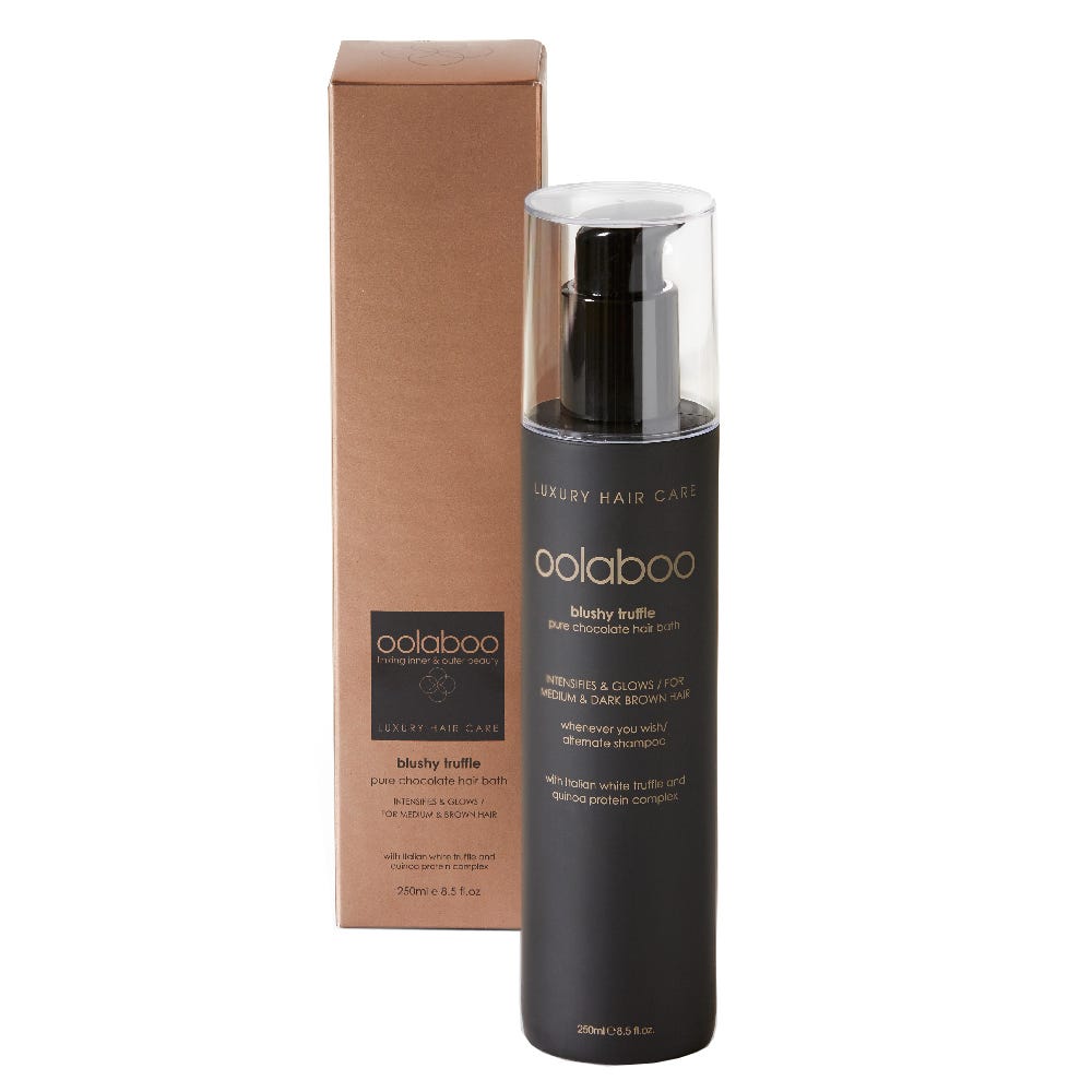 oolaboo BLUSHY TRUFFLE pure chocolate hair bath 250 ml