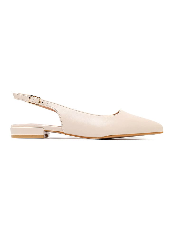 Sixth Sens Ballerinas in Creme günstig kaufen