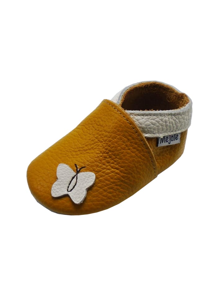 Yalion Leder-Krabbelschuhe 