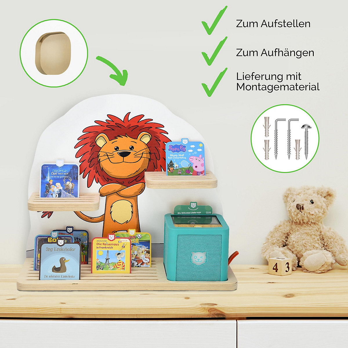 Regal für Musikbox 