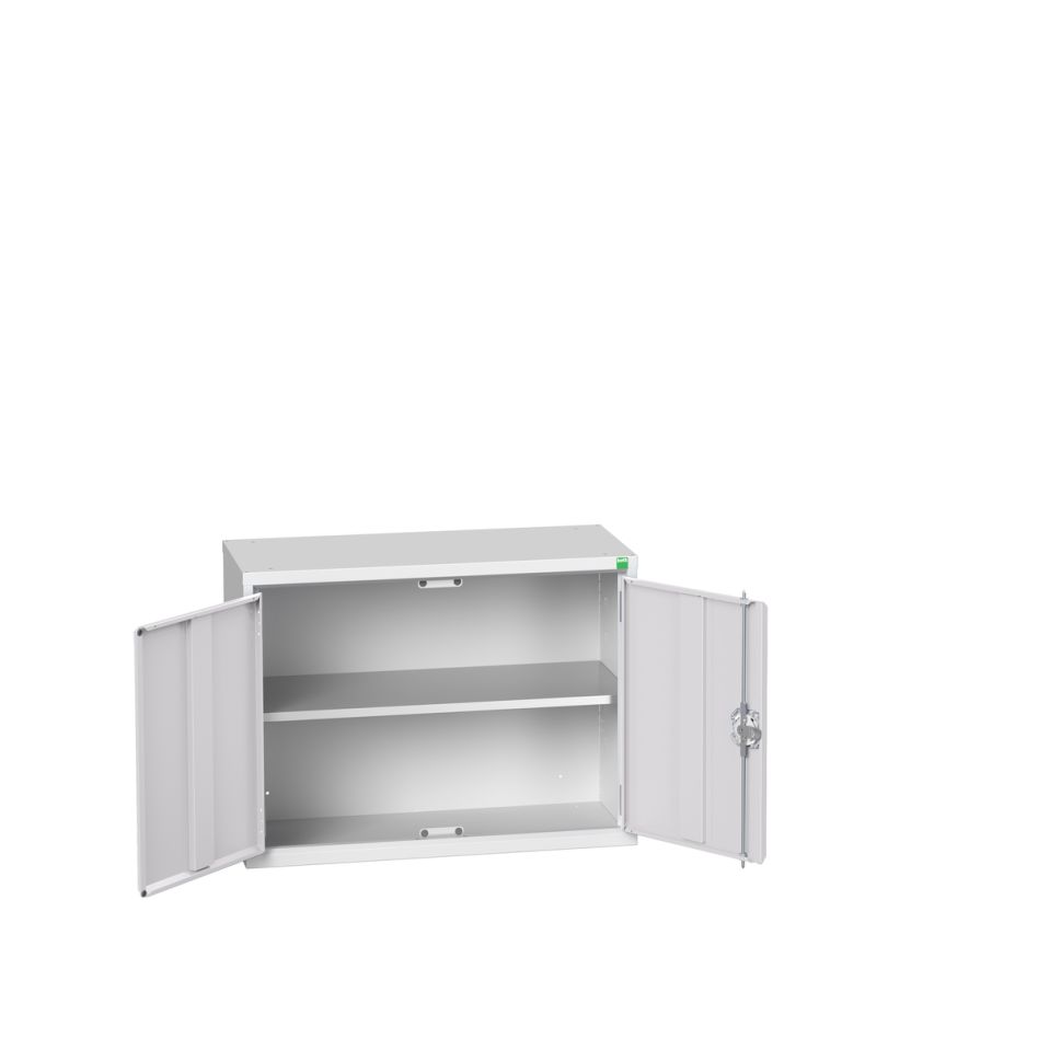 Bott 16929101.16 Armoire murale Verso Eco 800 x 350 x 600 mm, 1 étagère, 2 portes, RAL 7035