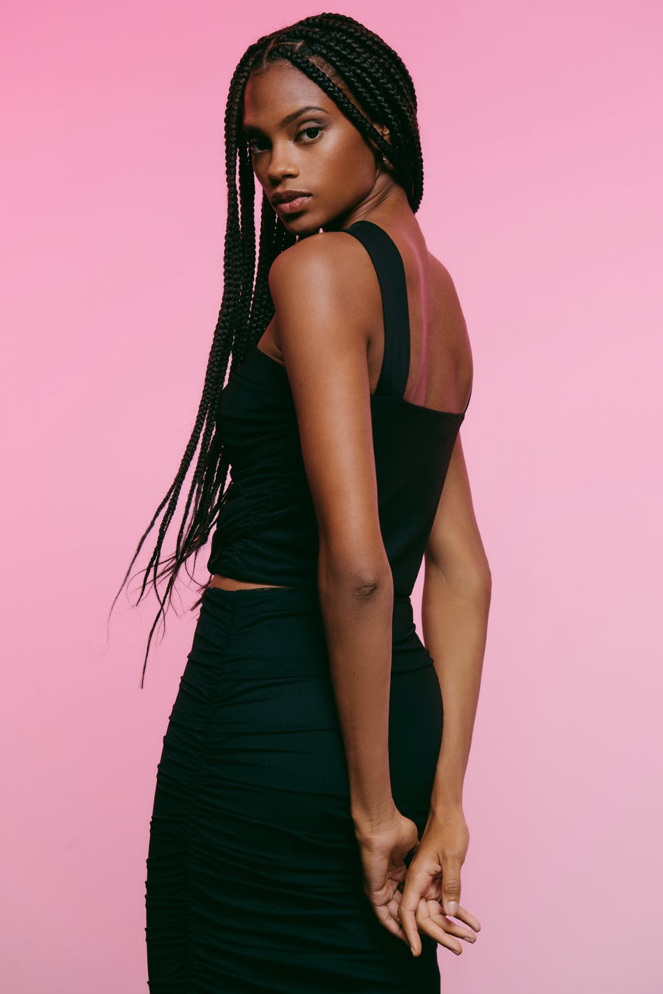 Keyhole mesh top