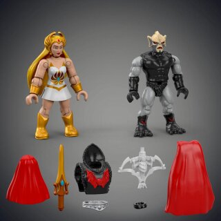 ** % SALE % ** Masters of the Universe Origins Mega Construx Bauset She-Ra vs Hordak & Monstroid 12 cm
