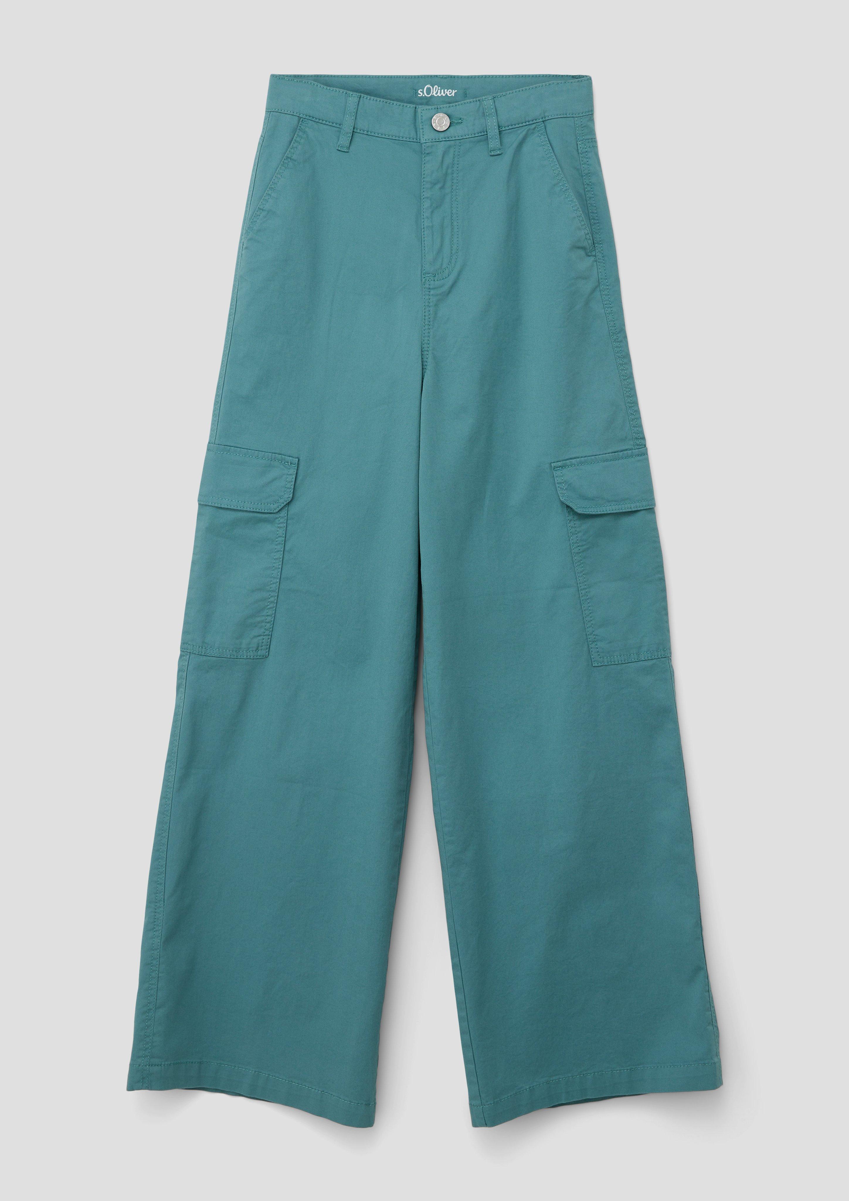 Loose: Wide-Leg-Pants im Cargo-Stil  2142452-6560