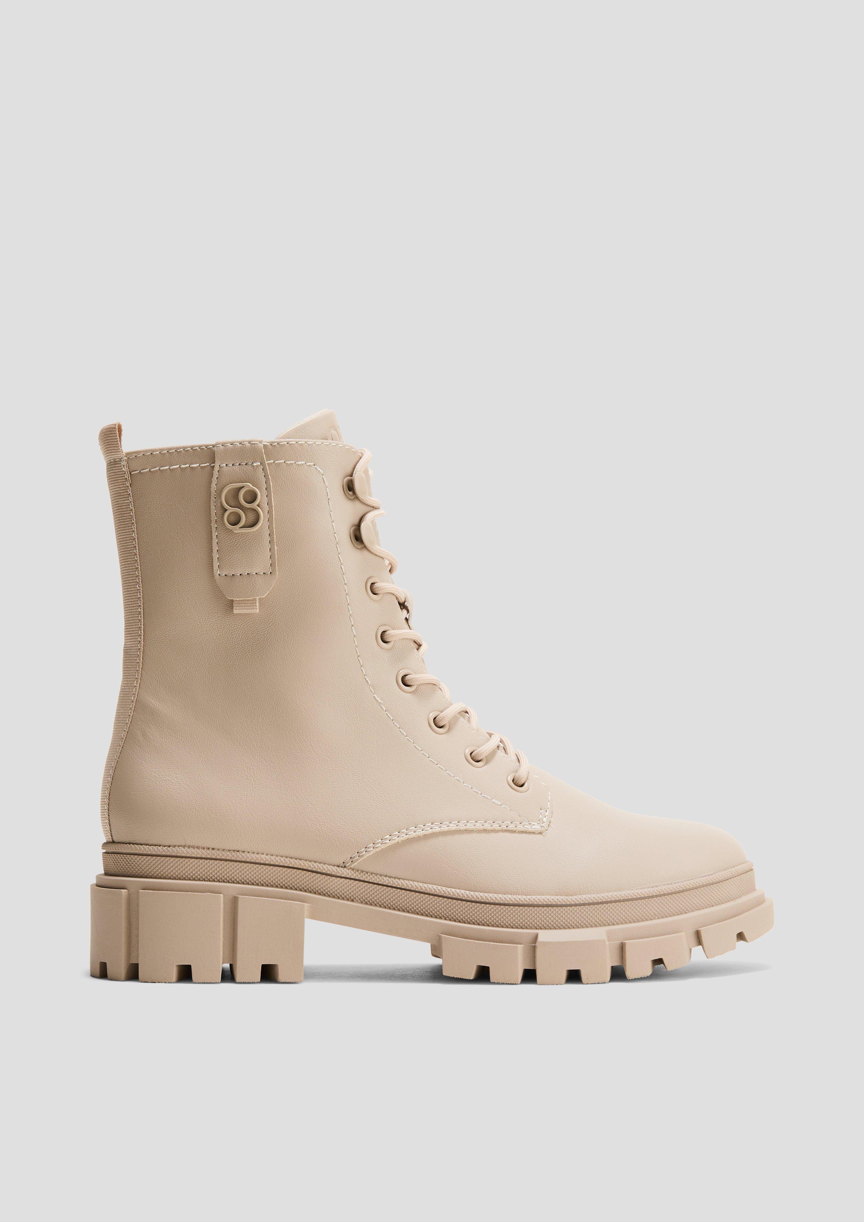 Stiefeletten mit Schnürung und Reißverschluss  6008300-131