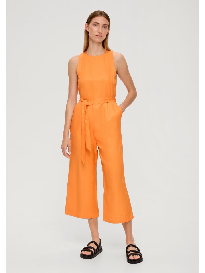 s.Oliver BLACK LABEL Overall 3/4 in Orange günstig kaufen 40