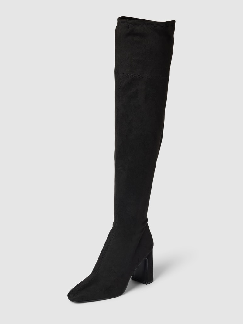 Stiefel mit strukturierter Sohle Modell 'RAPPORT' in schwarz