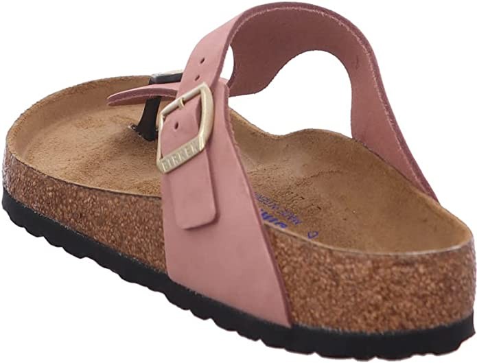 BIRKENSTOCK Klassische Sandalen lila/pink GIZEH SFB LENB old rose