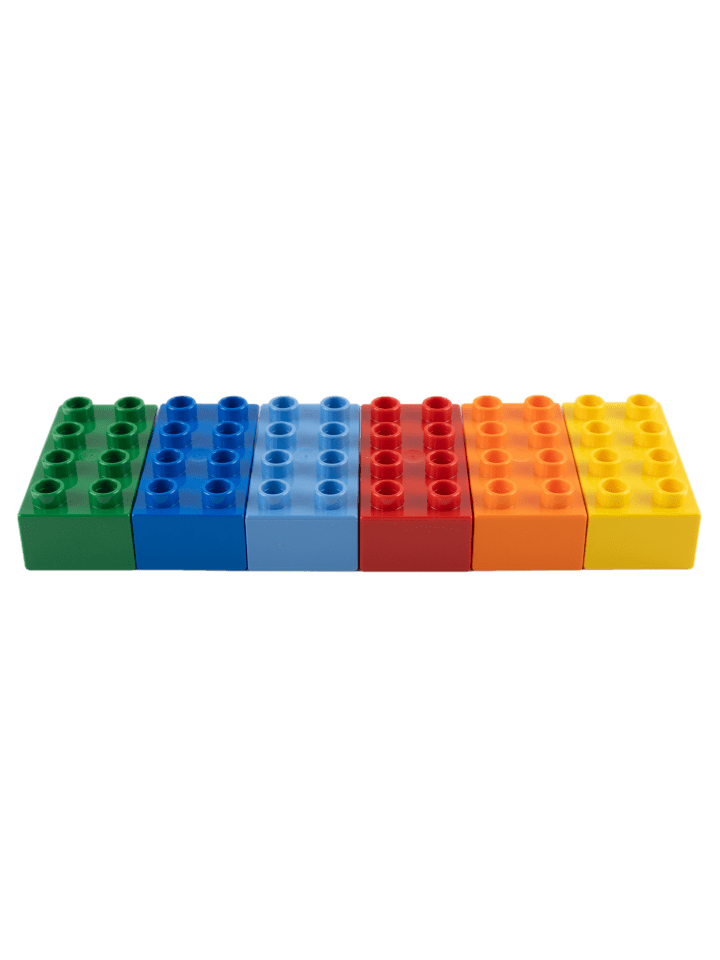 LEGO DUPLO® 2x4 Bausteine Bunt 3011 10x Teile - ab 18 Monaten in blue günstig kaufen Anzahl: 10 Stück