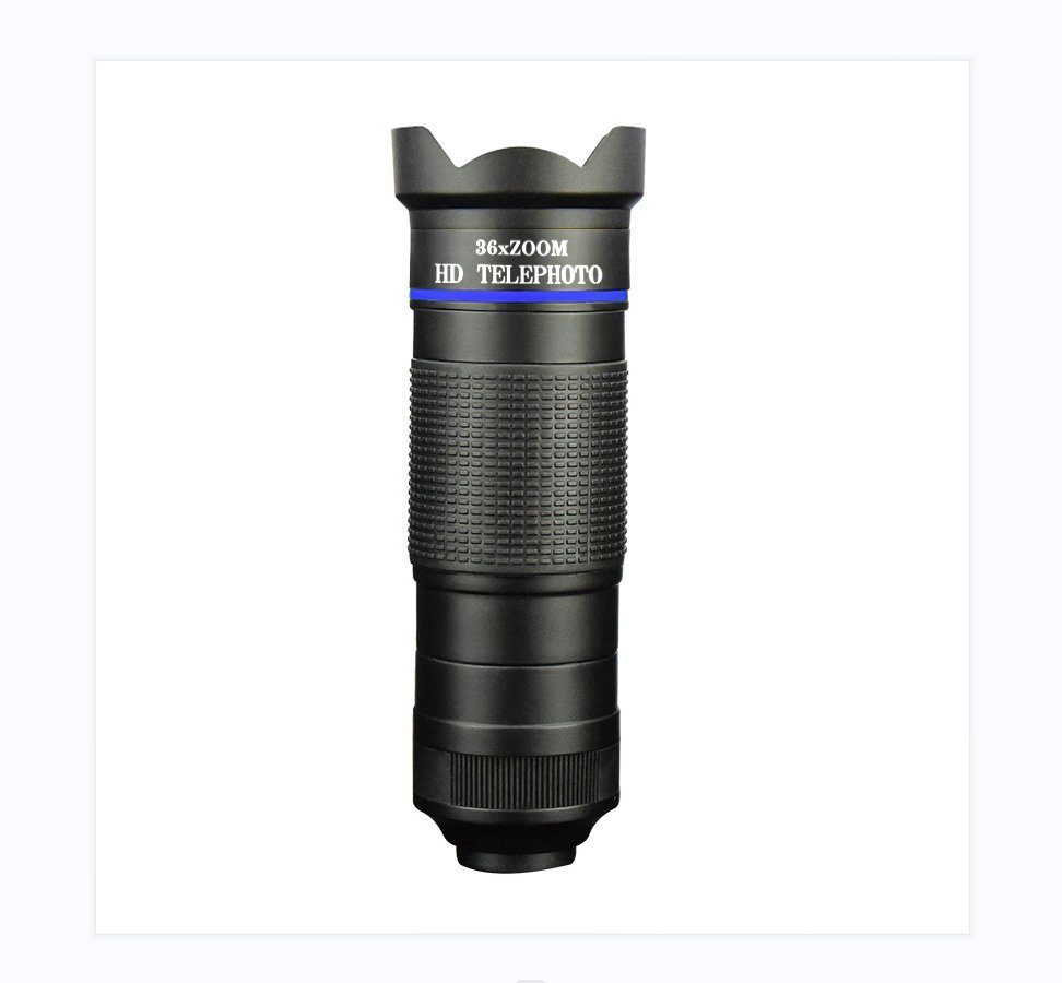 Perfine Universal Handy Objektiv Set Smartphone Linsen Objektiv Fernrohr (Fisheye Weitwinkel Makro Kamera)