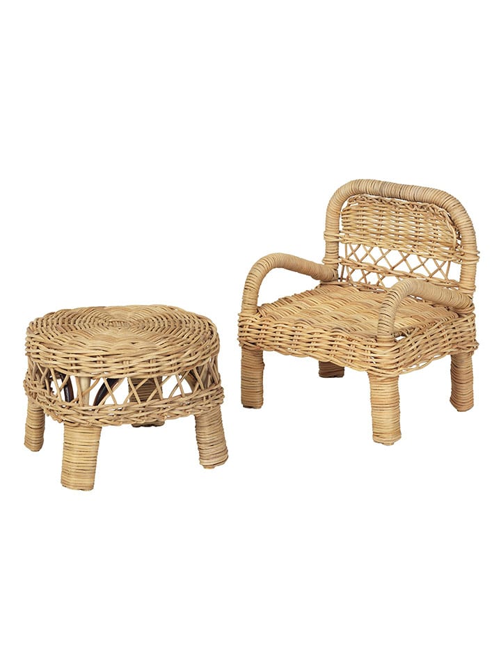 FABELAB Puppenmöbel-Set in Natur - ab 3 Jahren günstig kaufen onesize