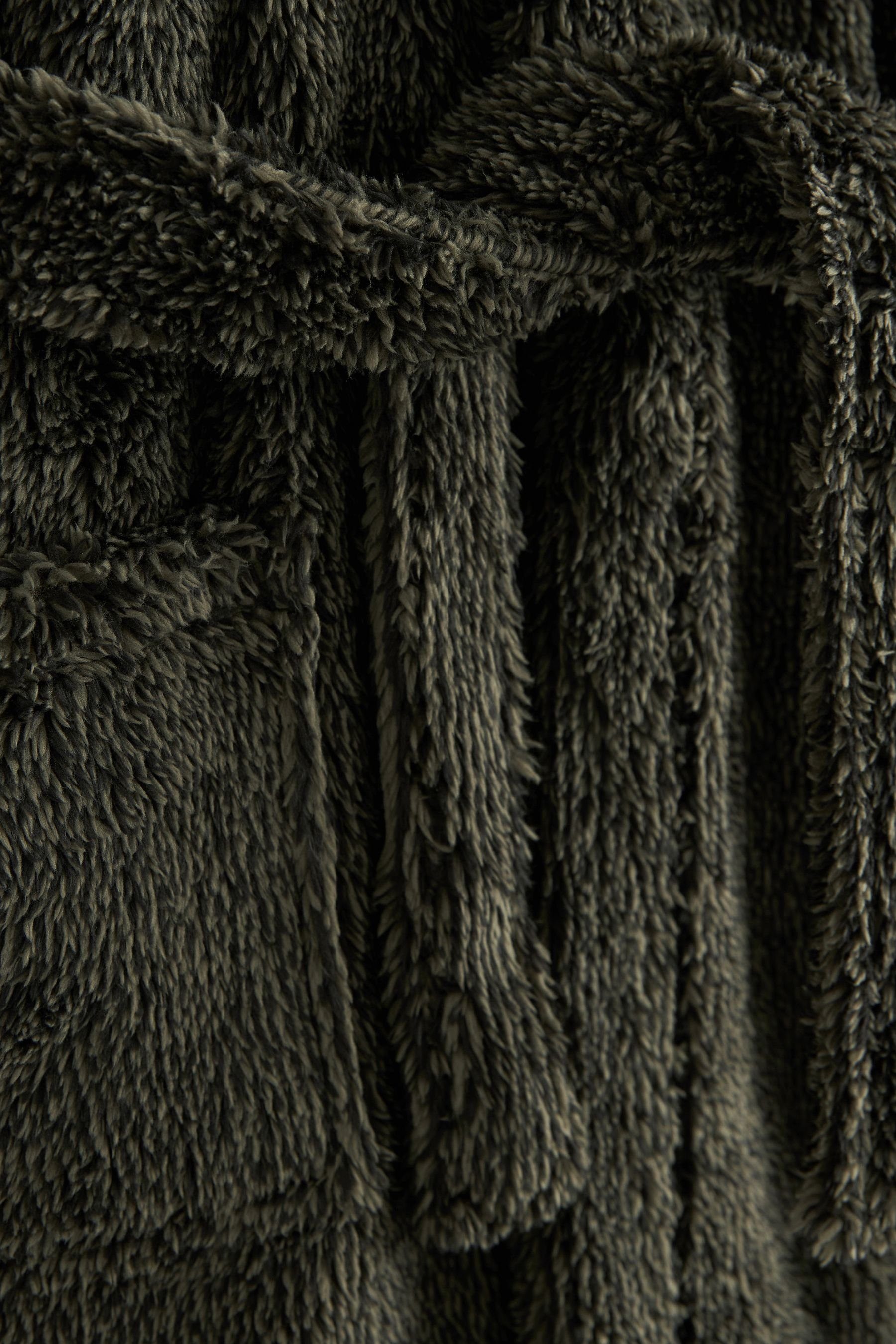 Next Kinderbademantel Bademantel aus Fleece, Polyester (recycelt), Polyester