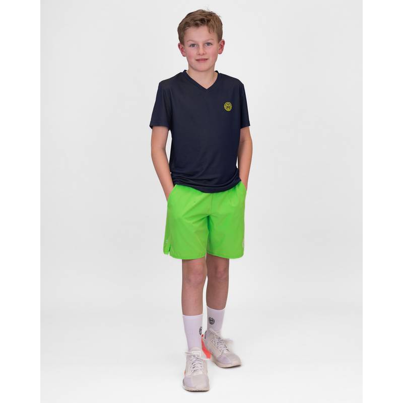 BIDI BADU Crew Inside Out Junior V-Neck Tee Tennisshirt Jungen