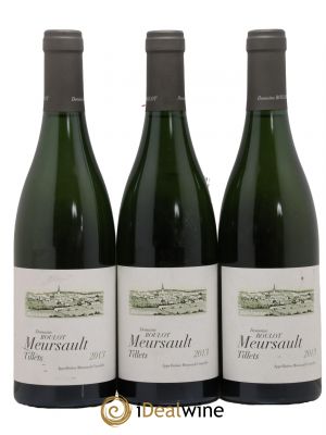 Meursault Les Tillets Roulot (Domaine)  2013 - Lot de 3 Bouteilles