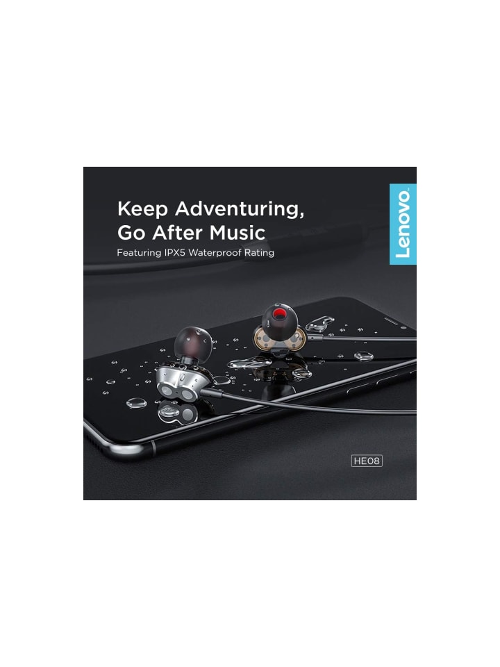 Lenovo Lenovo SoundFlow 6X In-Ear Bluetooth Kopfhörer | Schwarz in Schwarz günstig kaufen onesize