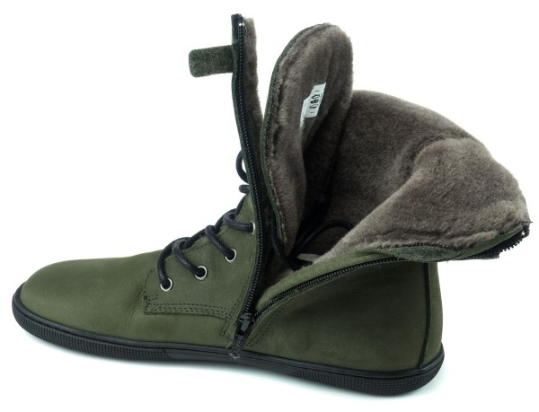 Koel bare |mid ~ Faro Schnürstiefel Winter ~ Khaki