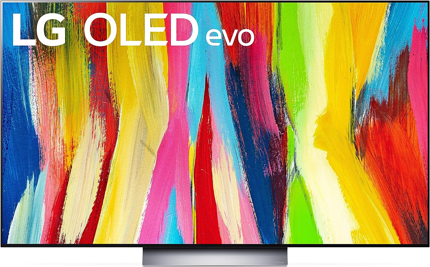 LG C2 Series 55-Inch Class OLED evo Smart TV OLED55C2PUA, 2022 - AI-Powered 4K TV, Alexa Built-in, Dark Silver