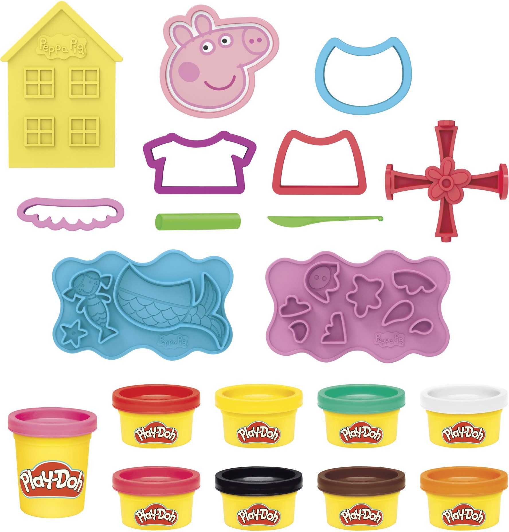 Hasbro Knete Play-Doh, Peppa Wutz Stylingset